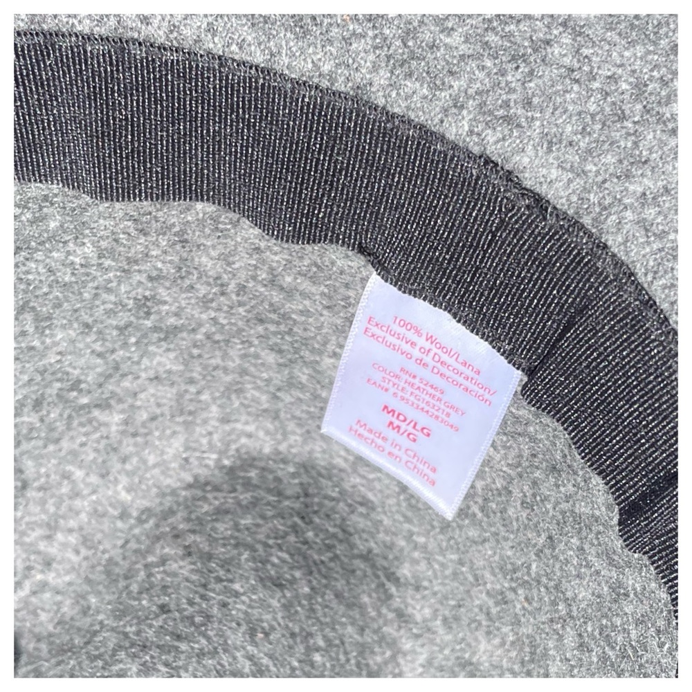 (FINAL💲) Grey Wool Hat - Picture 4 of 5